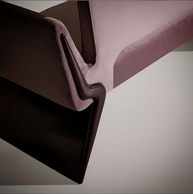 dettaglio di un divano imbottito