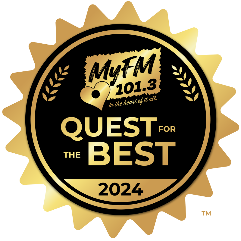 Myfm 101.3 Quest For The Best Golden badge 