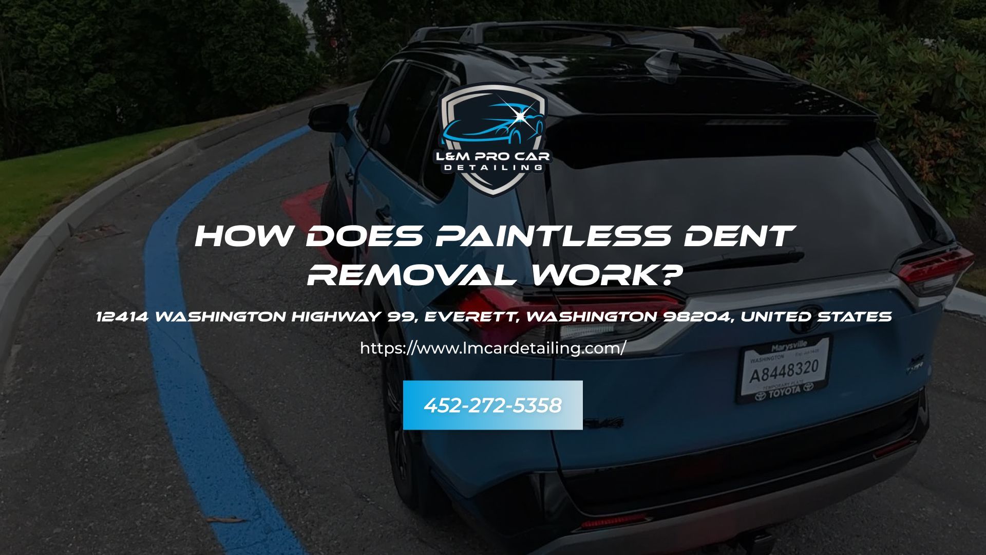 Paintless Dent Removal Work