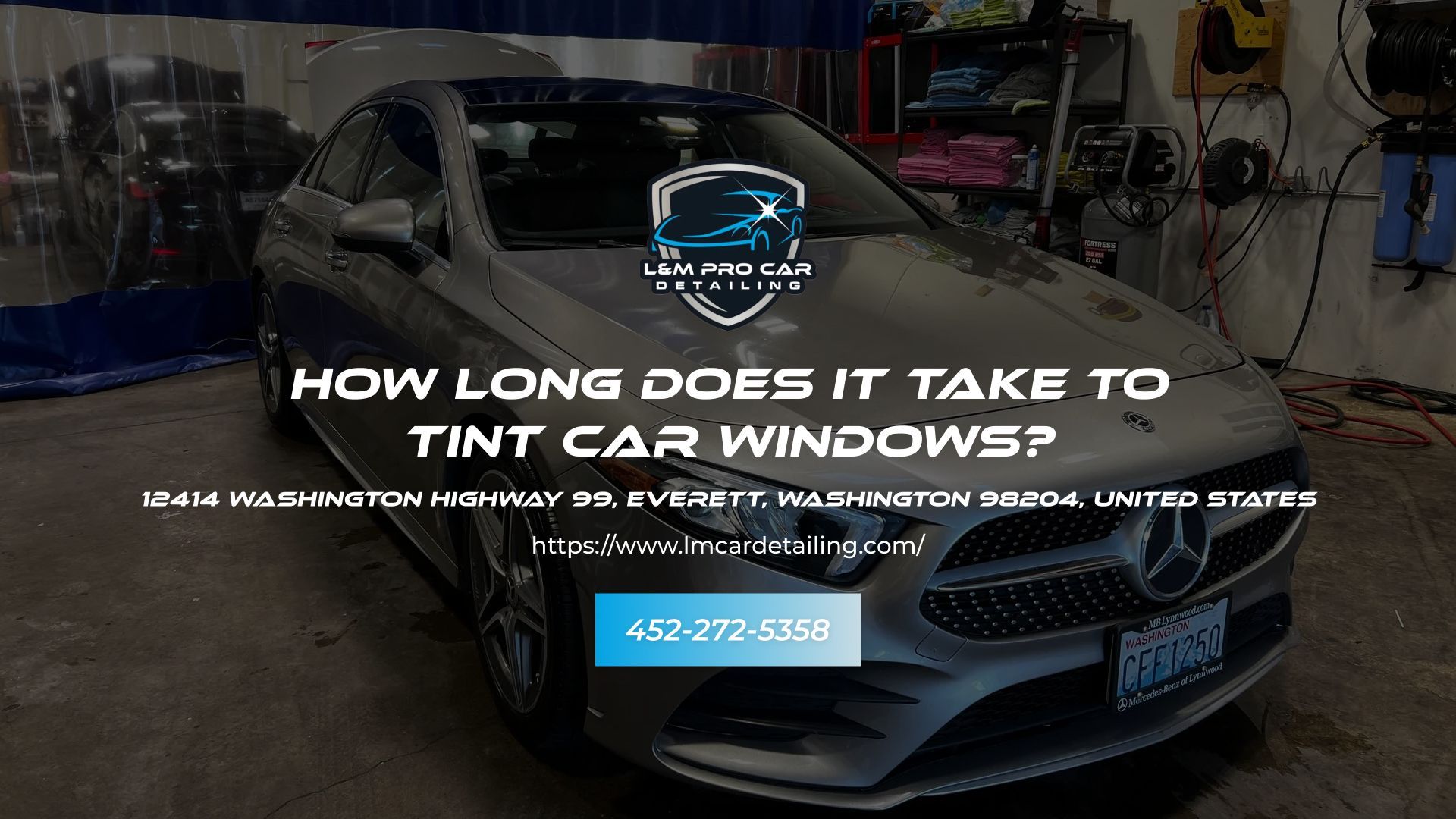 How long does it take to tint car windows