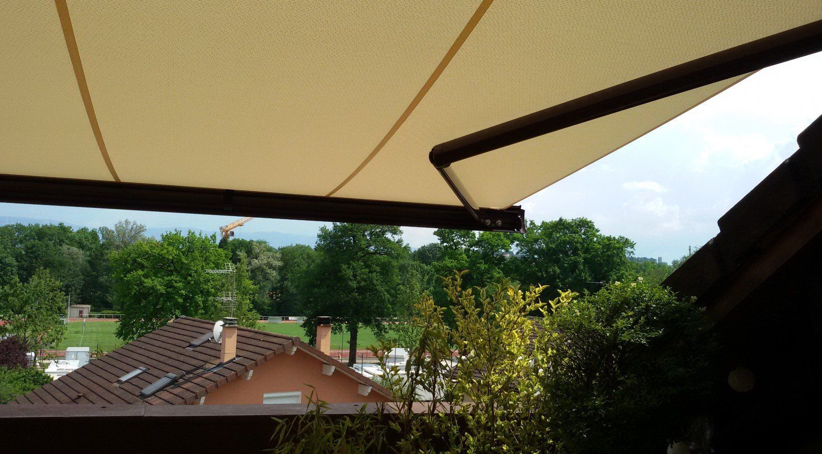 tenda da sole a bracci