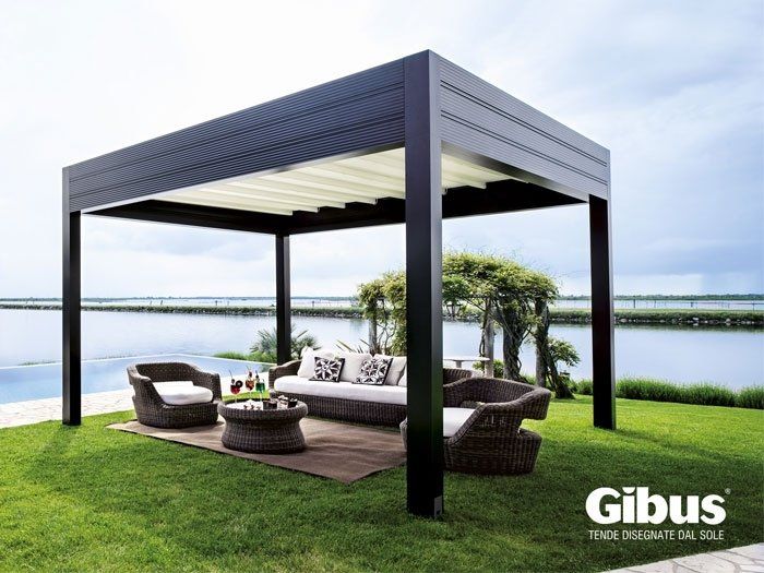 tendo struttura in giardino