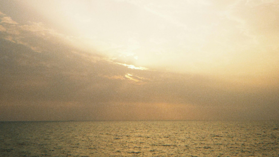 tramonto mare