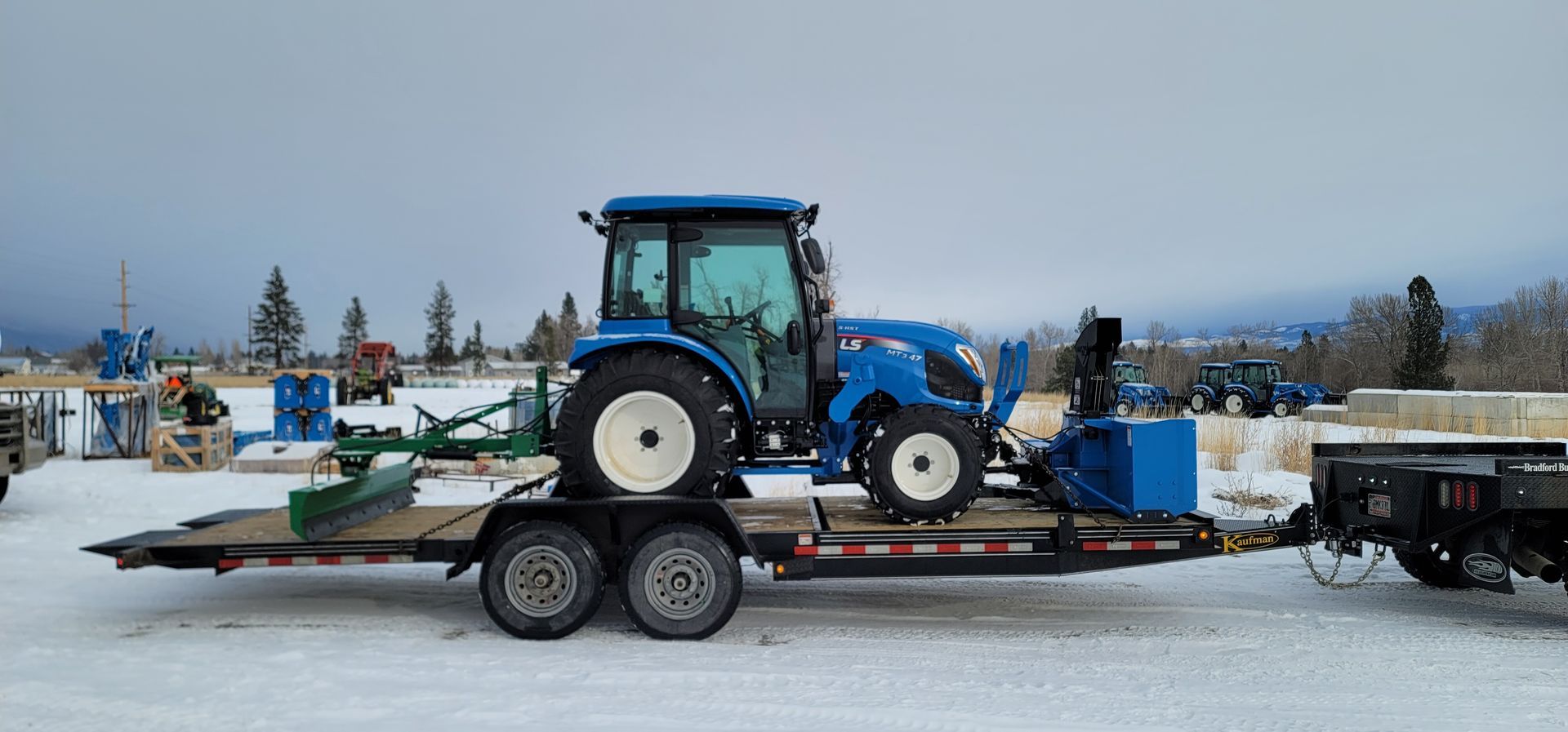 Snow Plowing – Hamilton, MT – Tru Grit Maintenance