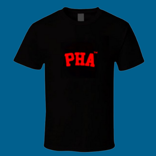 A black t-shirt with the name pha-o jd vance on it