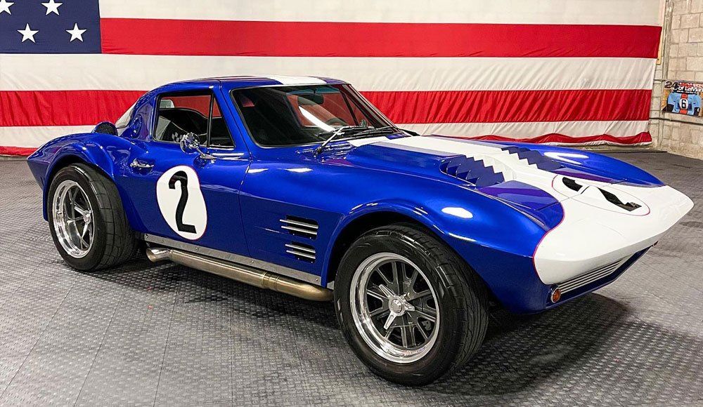 Color correction and ceramic coating on a blue car at Detail Geeks