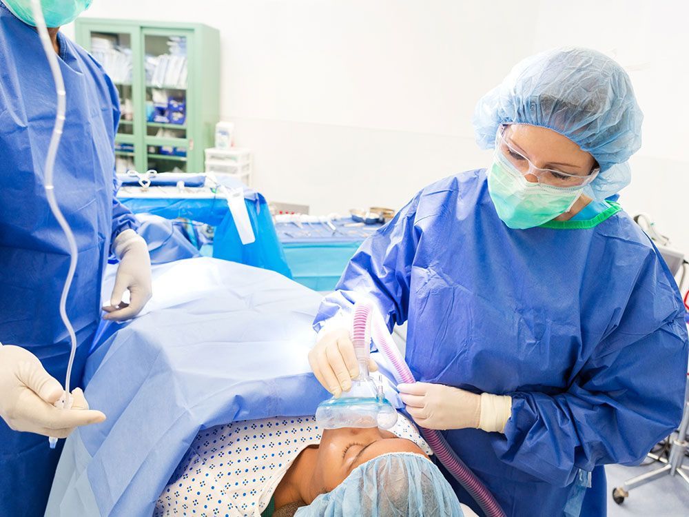 Sedating A Patient Before Surgery — Sterling Heights, MI — Intracare Surgery Center