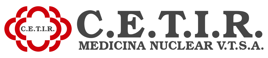 Un logotipo para cetir medicina nuclear vtsa