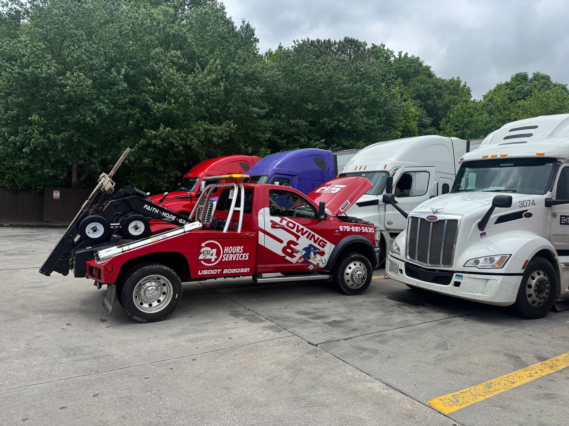 Heavy-Duty Towing Fayetteville GA - S & P Towing