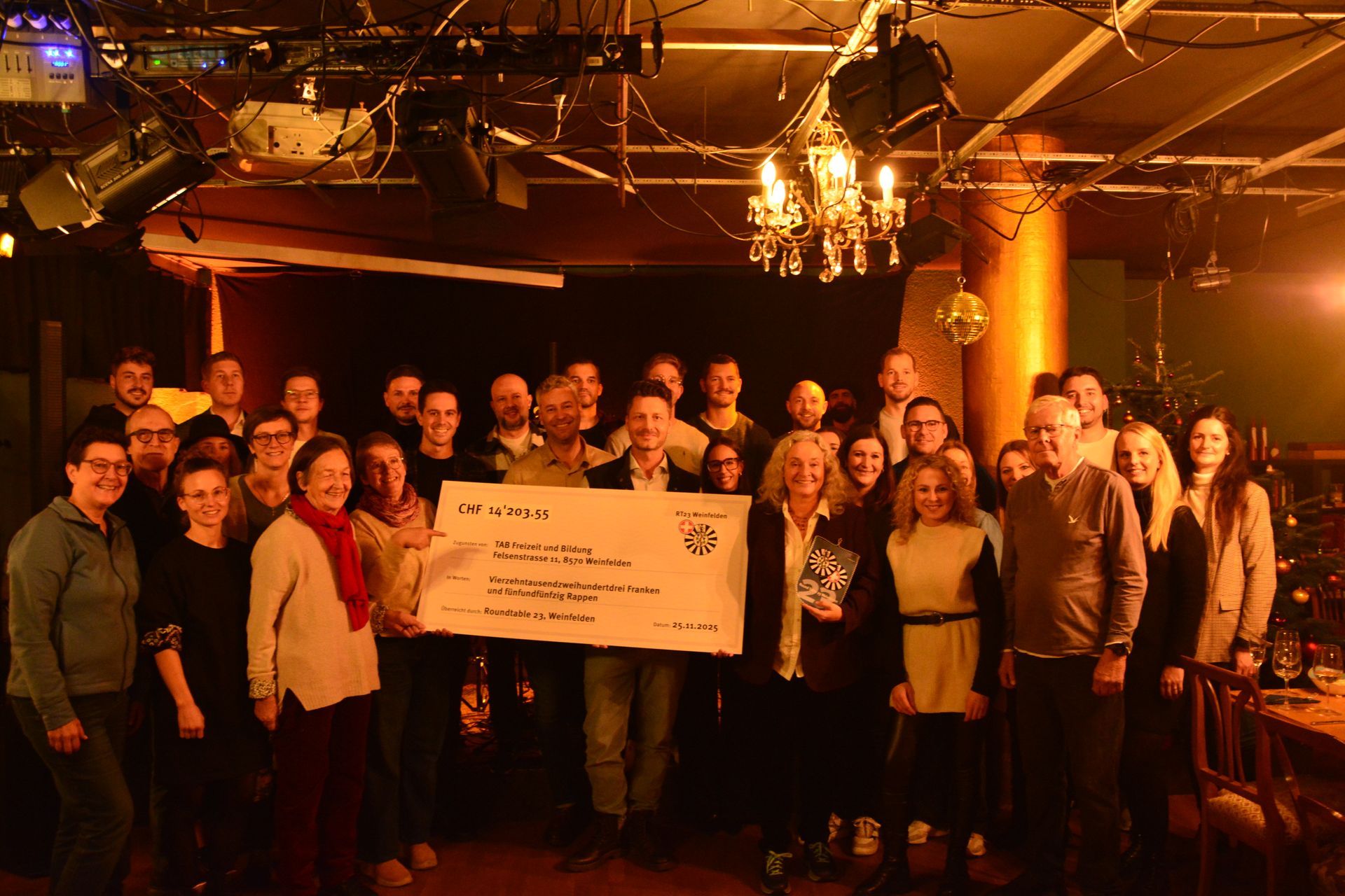 An der Round Table Bar an der WEGA konnte dank des tatkräftigen Einsatzes des Serviceclubs sowie der