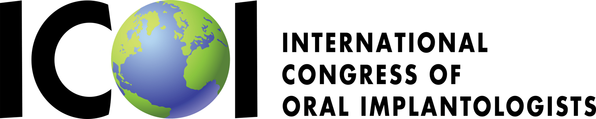 The logo for the international congress of oral implantologists