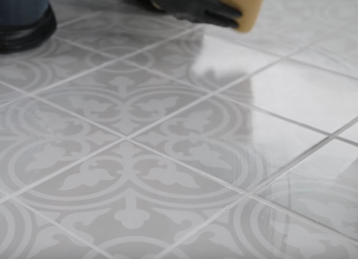 keep tile floors clean