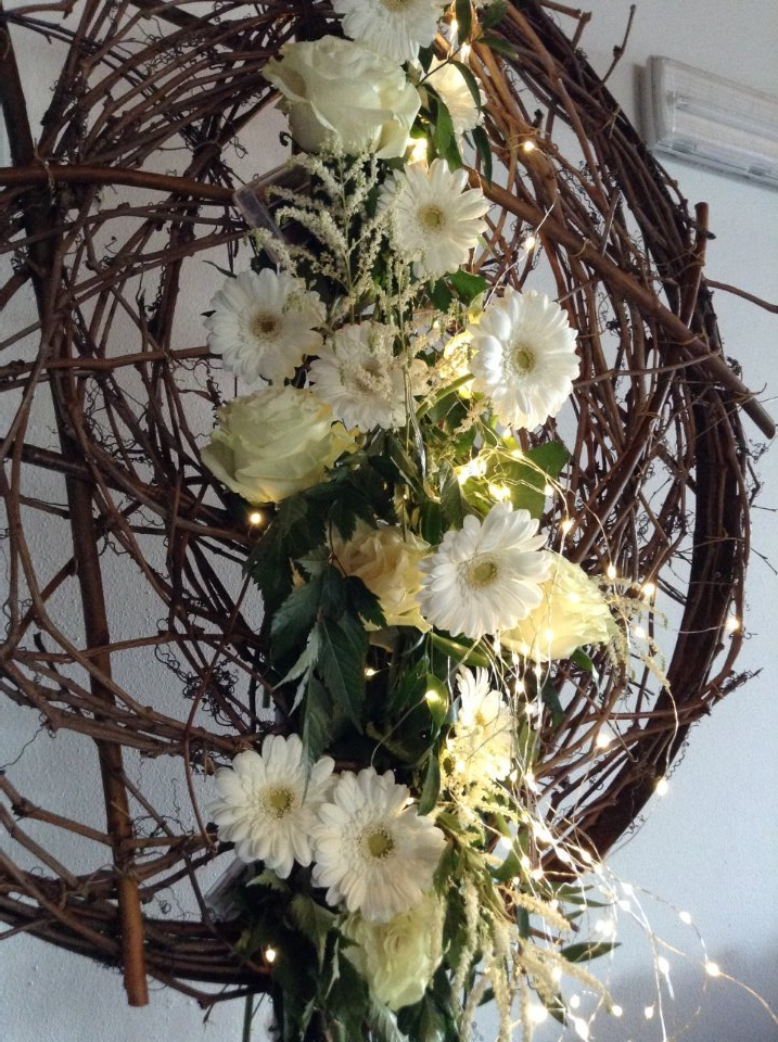 composizione floreale per centrotavola