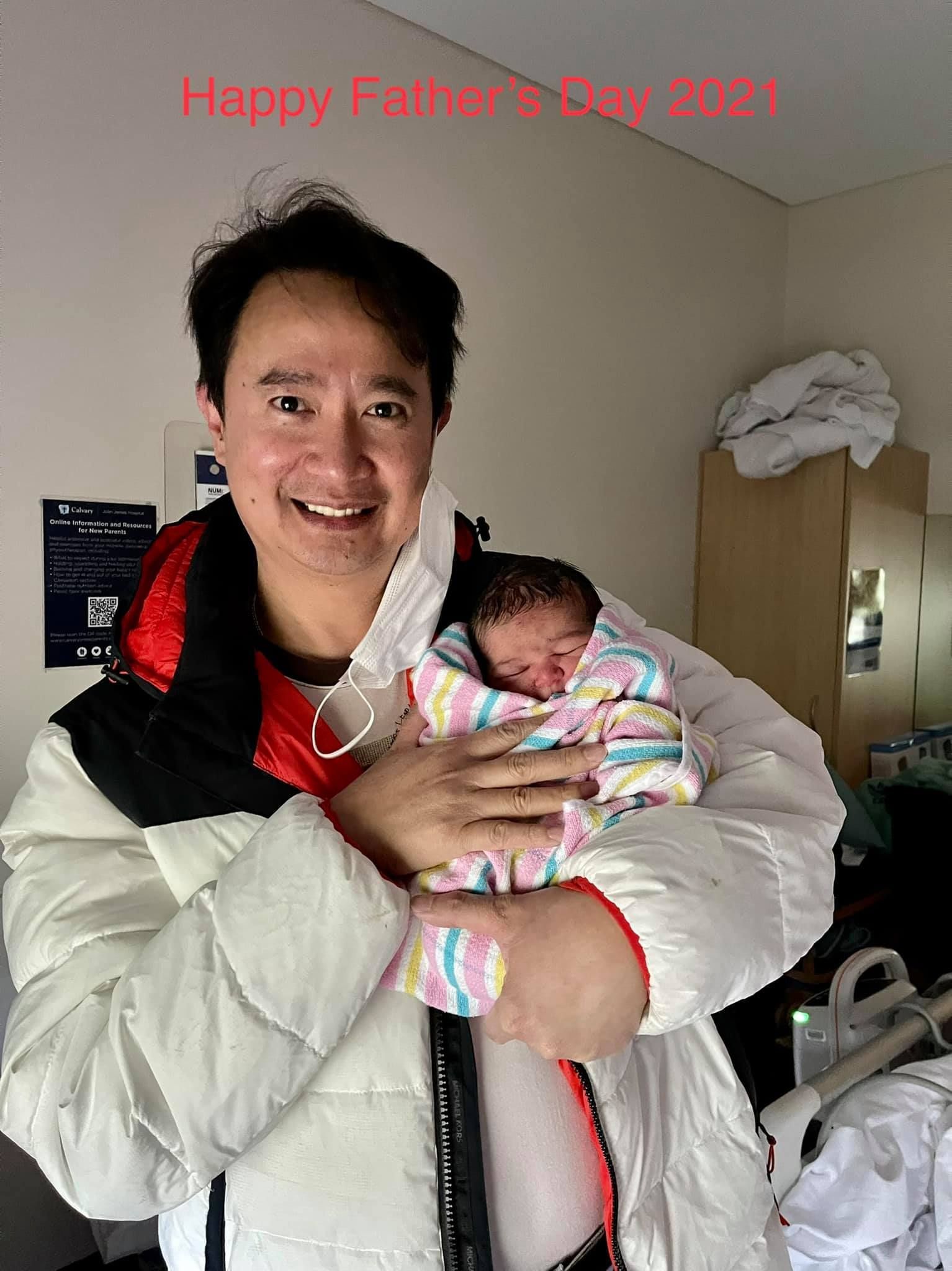 Dr. Tam And A New Born Baby — Bruce ACT — Dr. Sim Hom Tam