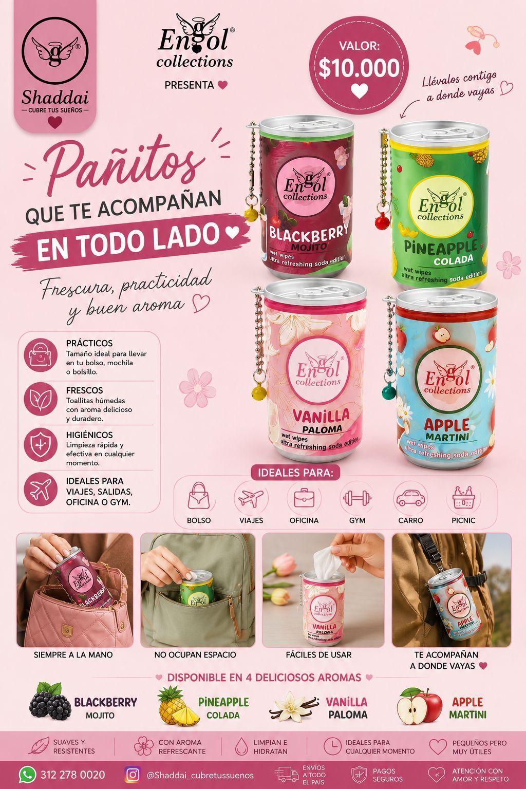 Anuncio rosa español de