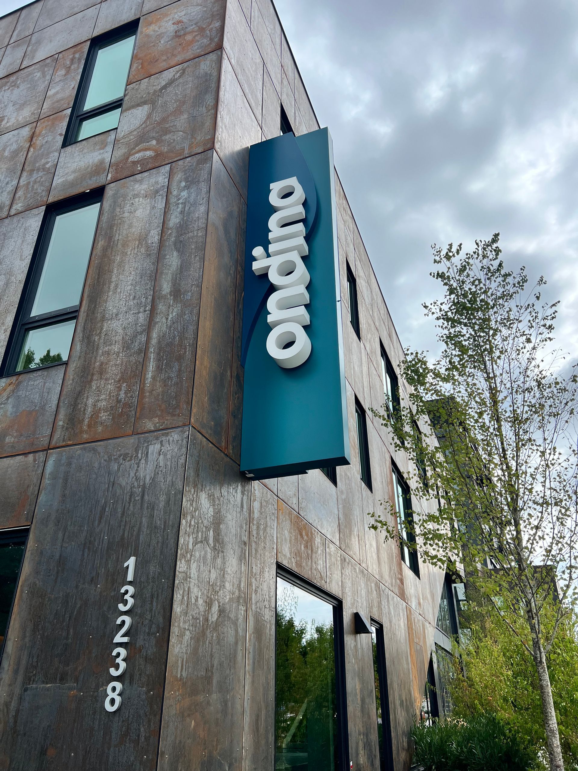 Ondina building exterior with sign