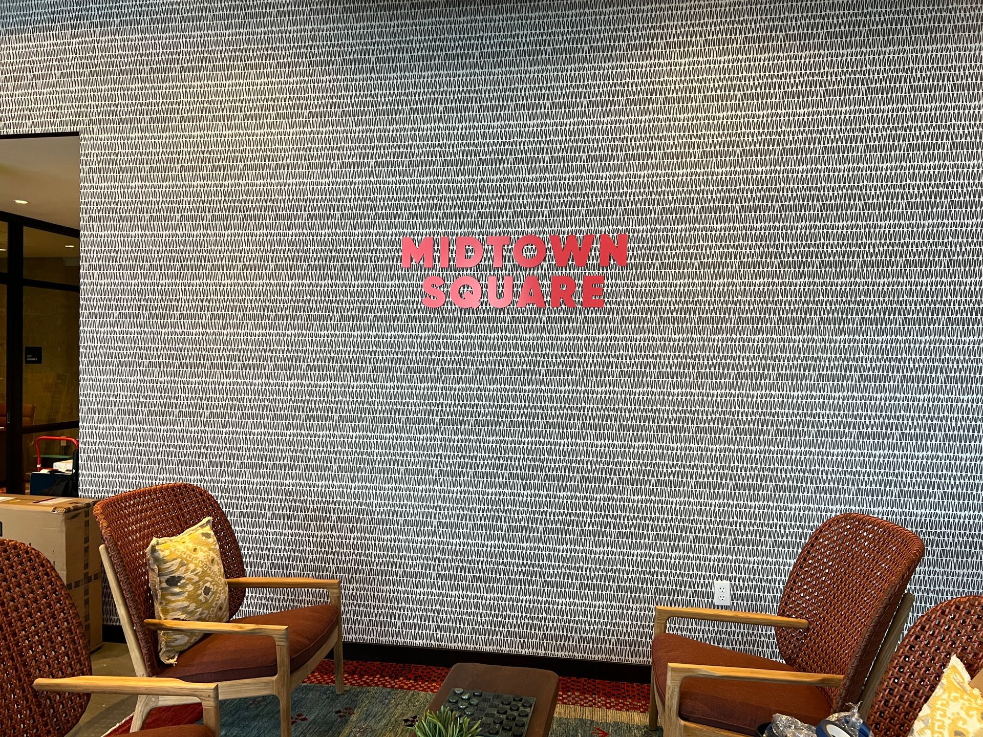 Lobby sign