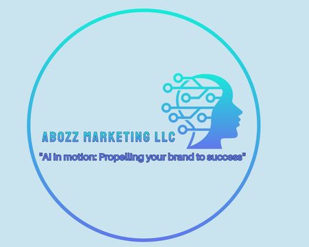 A logo for a company called abozz marketing llc
