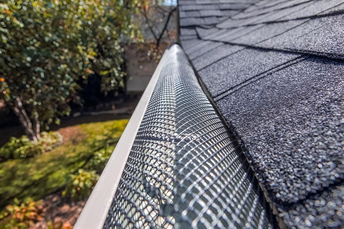A Close Up of a Gutter on Top of a Roof — All-Clear Gutter Guard NQ in Cairns, QLD