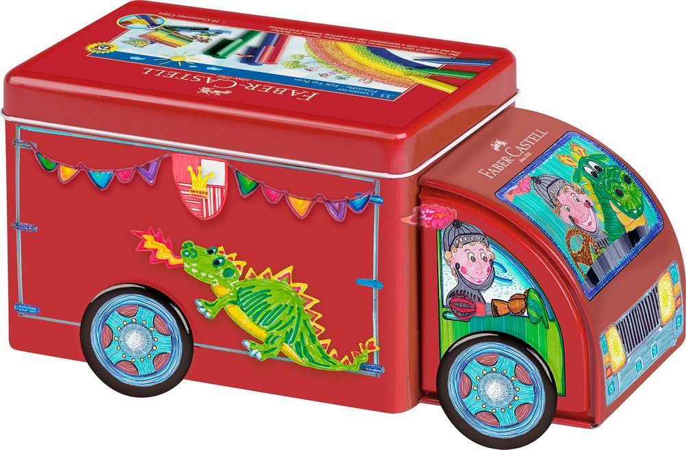 卡車造型連接筆33色 (含連接器10個)