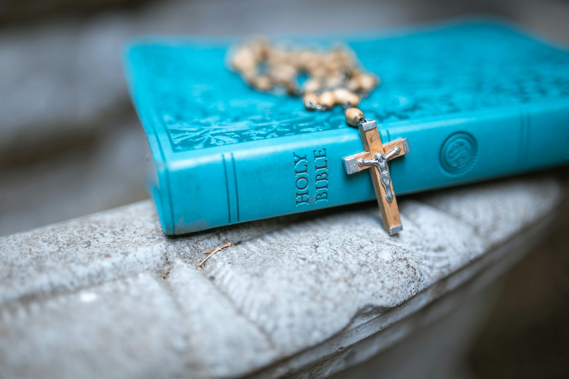 Bible and rosary representing Pastors who need 1 -day healing restorative intensive