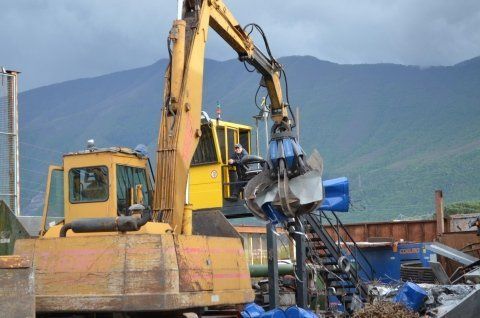 smaltimento rottami industriali