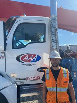 Geoff Quinn — Sacramento, CA — AAA Crane Services