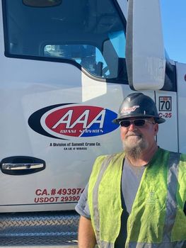 Nick Chavalas — Sacramento, CA — AAA Crane Services