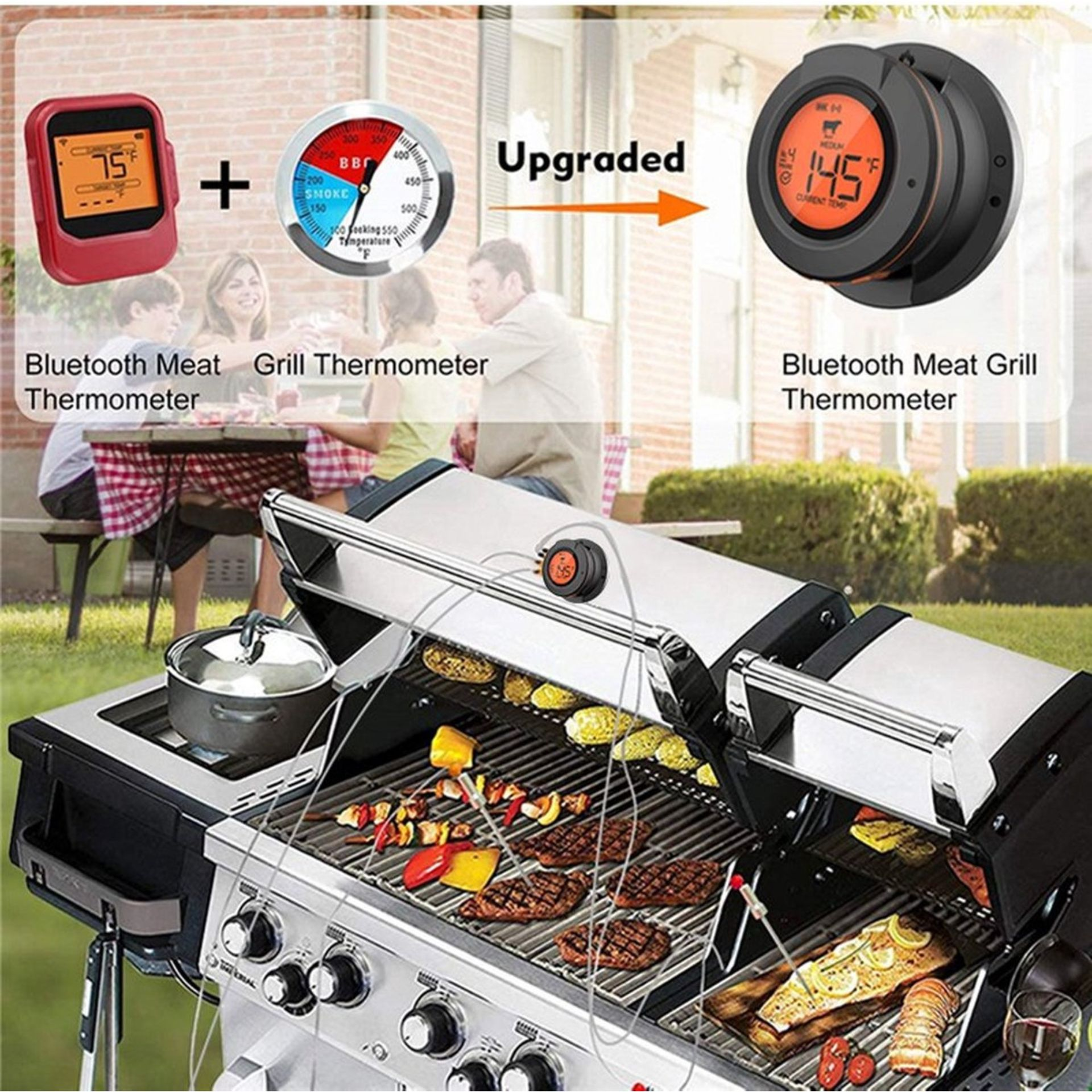 ToGrill Smart Wireless BBQ Thermometer