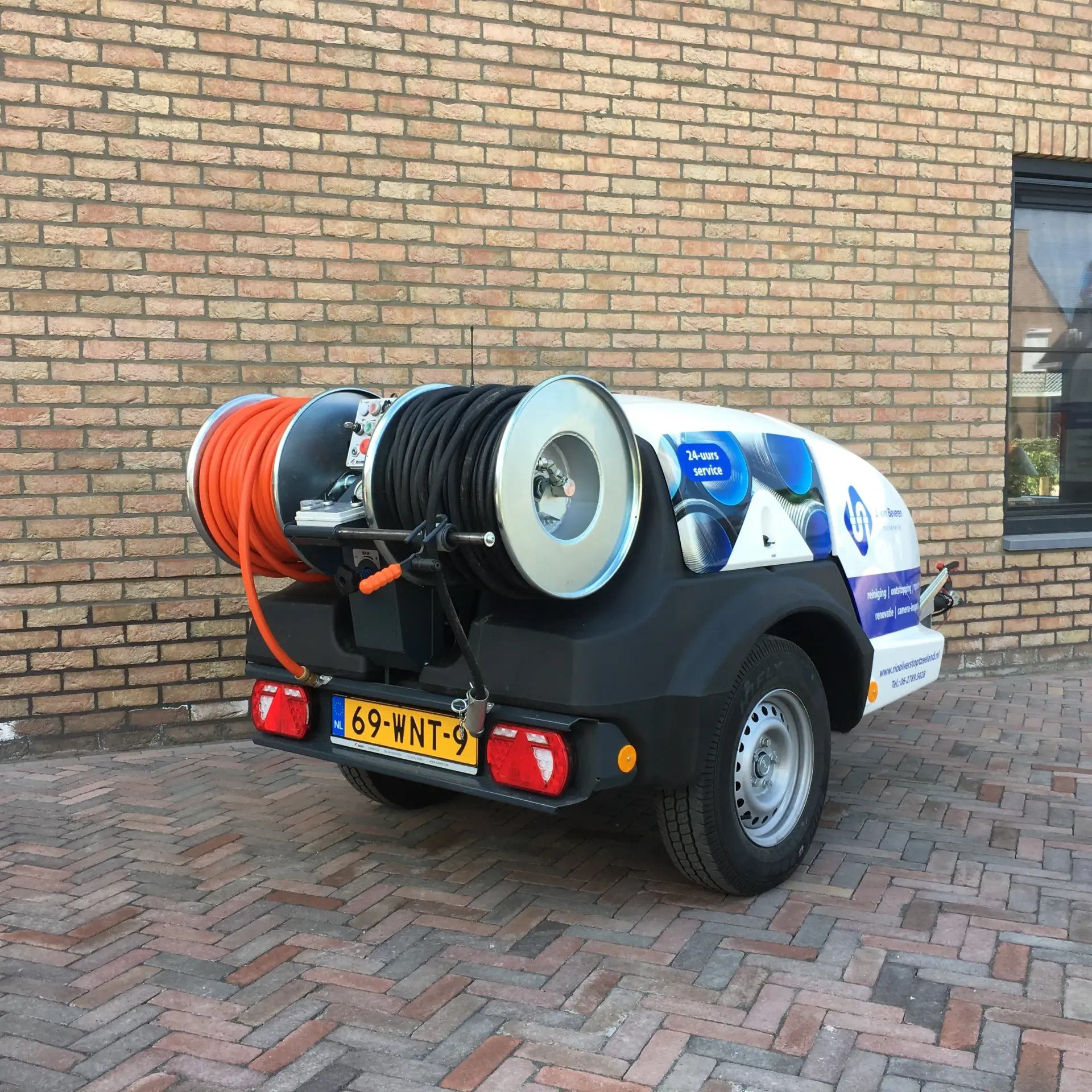 Onz rioolreinigingskar dagelijks beschikbaar voor alle rioolontstoppingen in zeeland