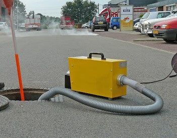 Met rookdetectie snel de verstopping opsporen – betrouwbare rioolinspectie in Zeeland.