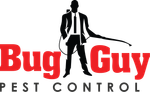 bug guy pest control logo