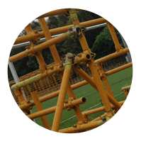 Noleggio ponteggi per l'edilizia