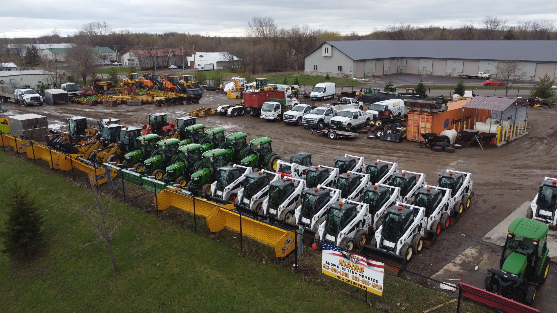 Snow Removal Fleet - St. Michael, MN - LADC Companies