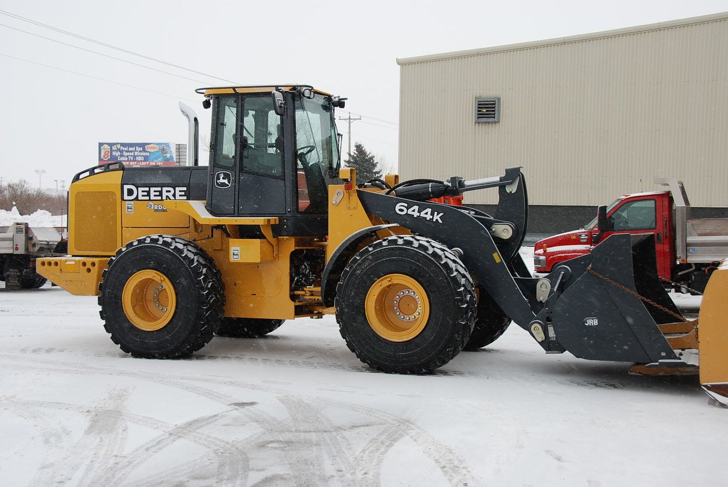 Wheel Loader Snow Plow | St. Michael, MN | LADC Companies
