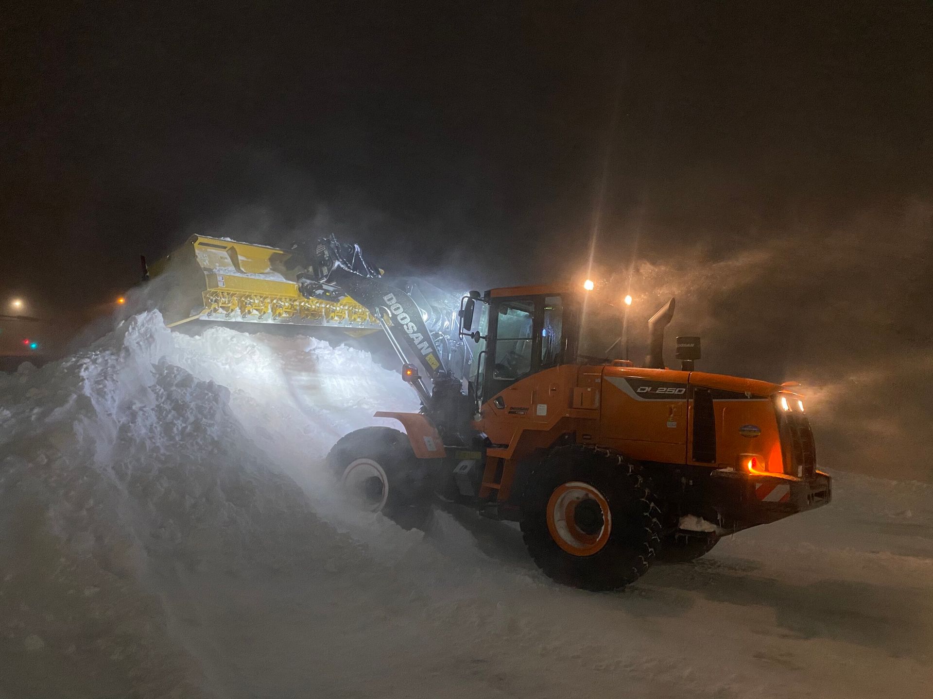 Plowing Snow | St. Michael, MN | LADC Companies