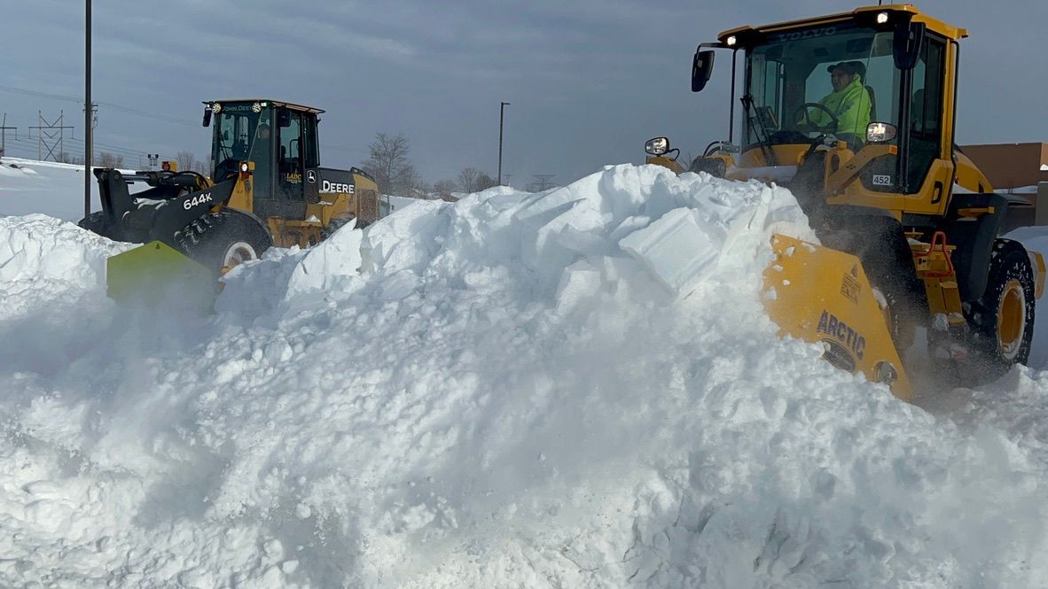 Snow Plowing - St. Michael, MN - LADC Companies