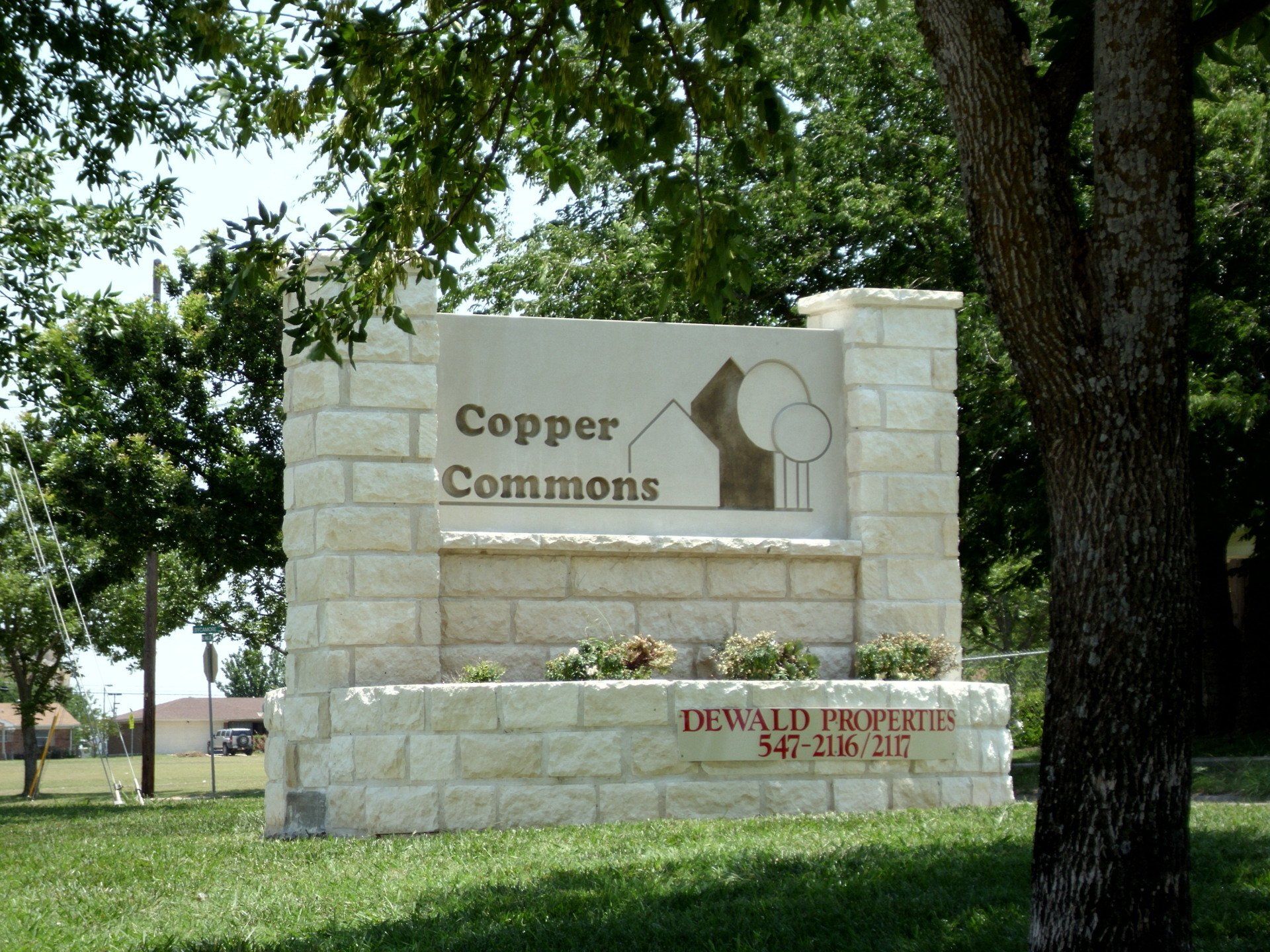 copper commons sign