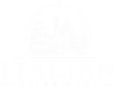 The Italian Experience logo white version
