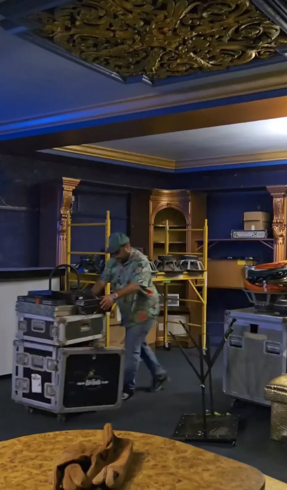 theater cleanout with equipment removal in Ventura California
