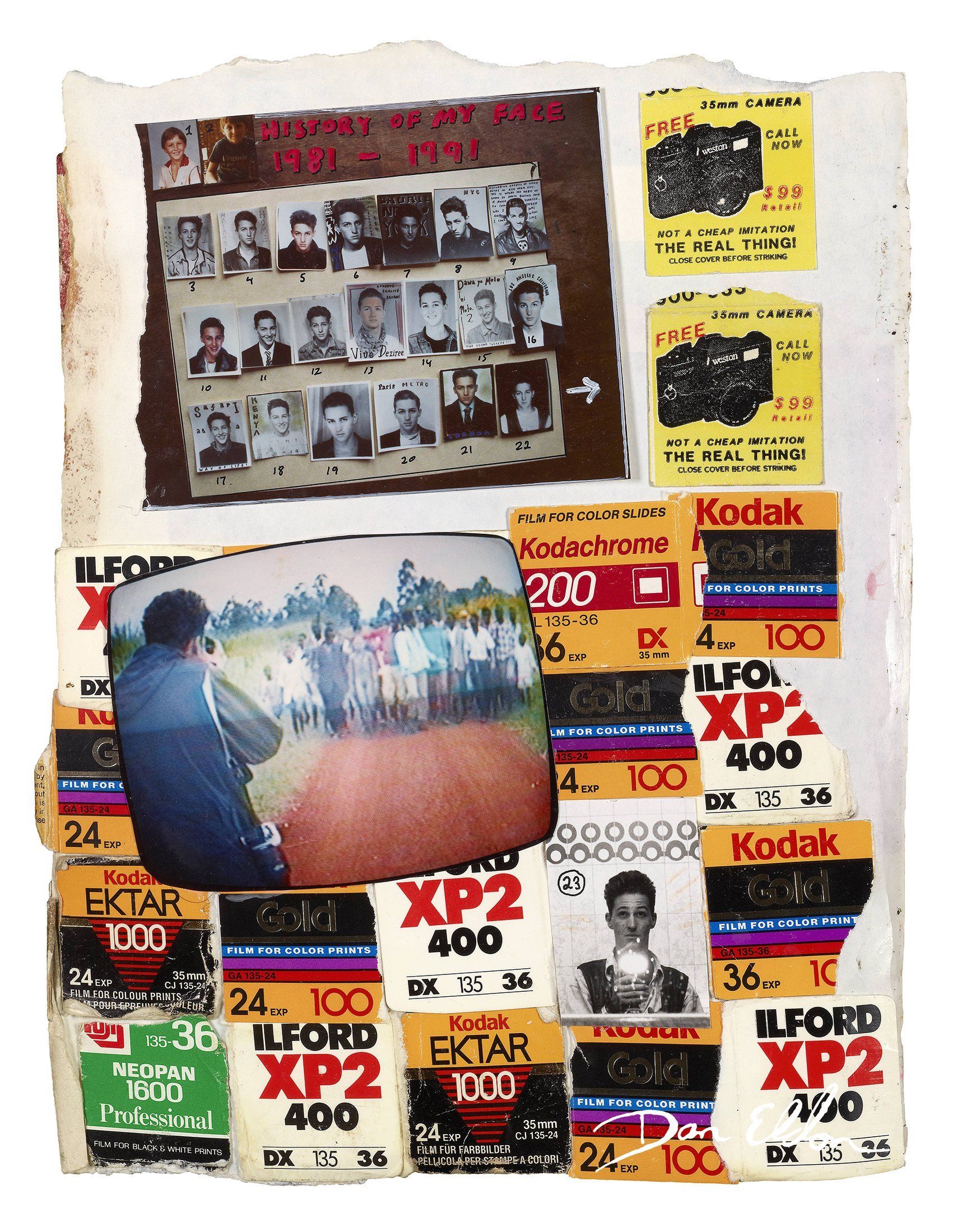 Dan Eldon journal page Kodak