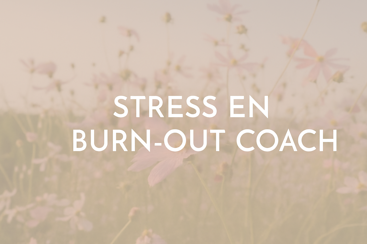 Stress en burn-out coach