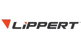 The logo for lippert is on a white background.