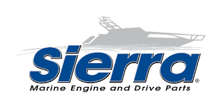 The logo for sierra marine engine and drive parts