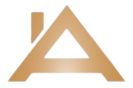 The letter a is in a triangle on a white background.