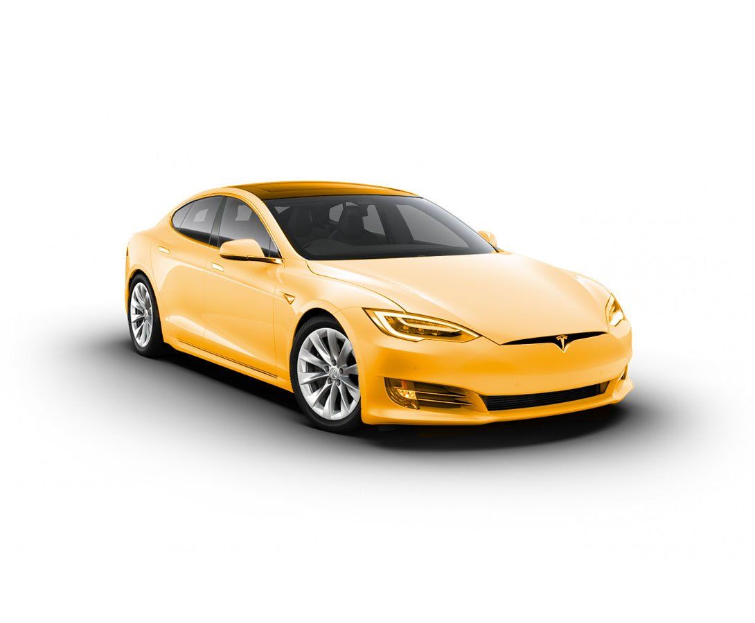 Full car paint protection film on Tesla Model S