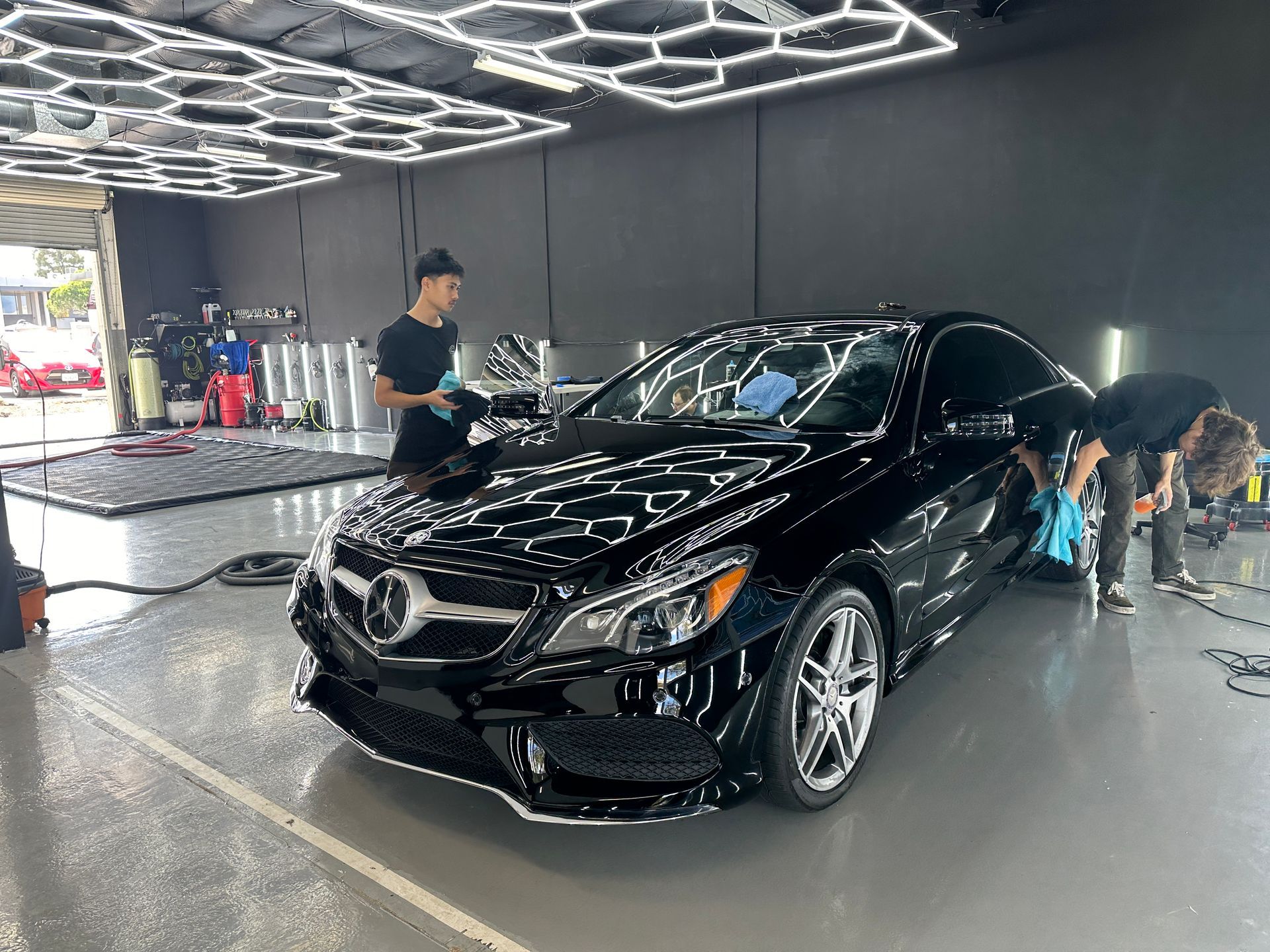 mercedes benz ceramic coated in san diego
