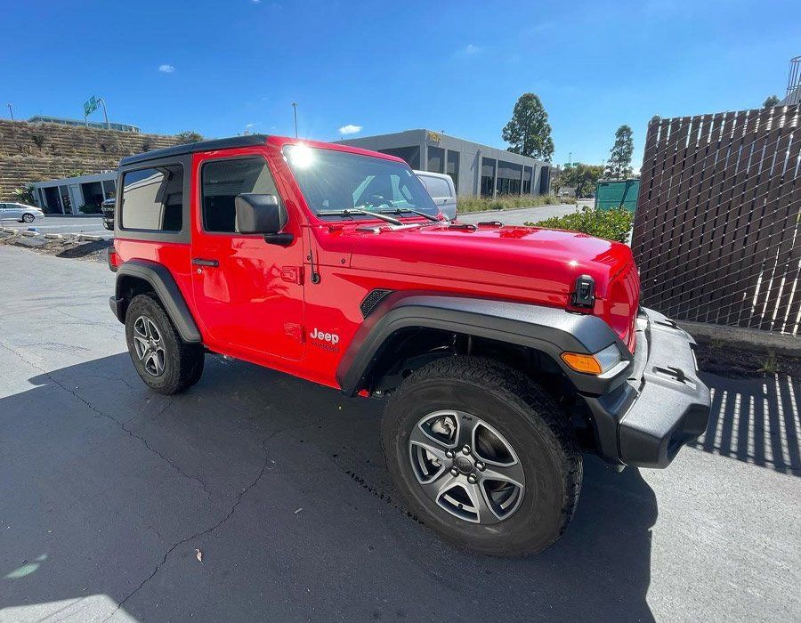 Jeep at San Diego Detailing