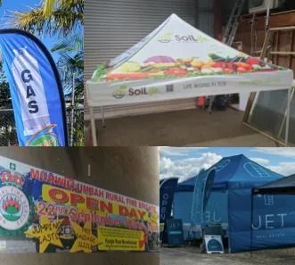 Flags Banners Marquees — Fresh Print Signs in Murwillumbah, NSW