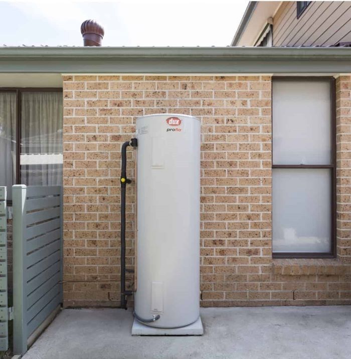  dux electric water heaters Adelaide new installation 
